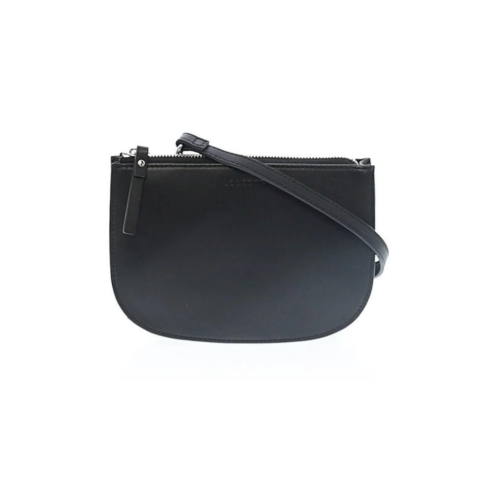 Lo & Sons Waverley Convertible Crossbody Bag Black Leather SW1126